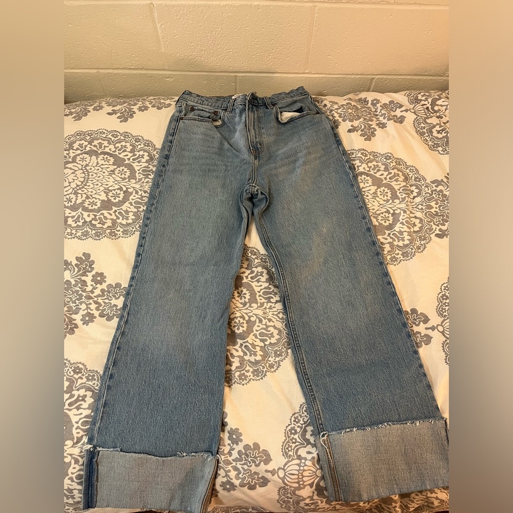 Abercrombie High Rise 90s Relaxed Jean